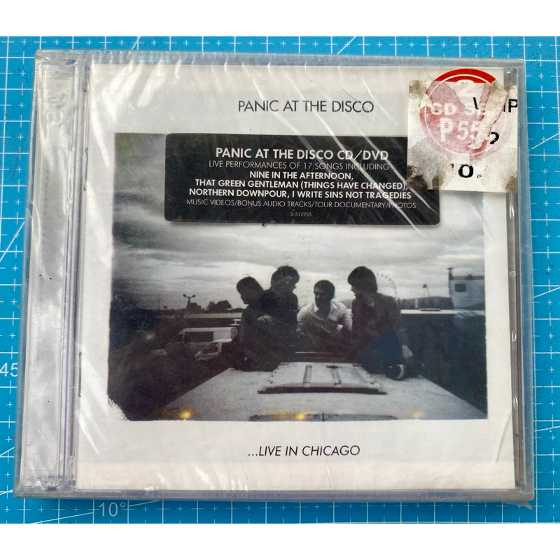 Panic At The Disco - Live in Chicago - CD + DVD - Original Music CD ...