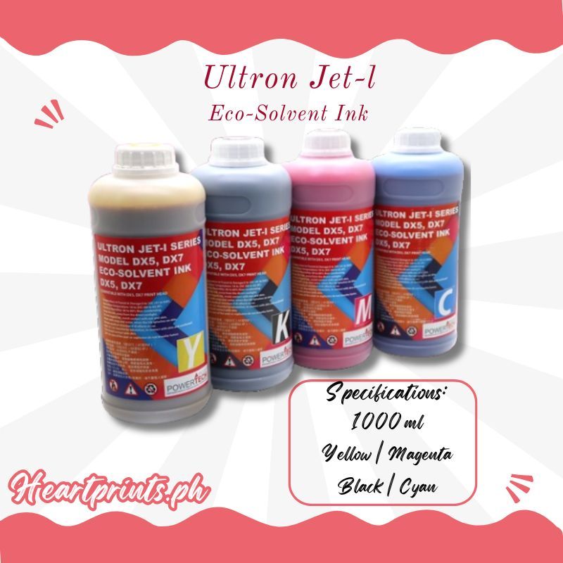 ULTRON Eco-Solvent Ink for Large Format Printer / Ep son Eco-solvent ...