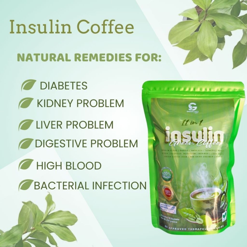 Ms. G 1 BOX INSULIN HERB COFFEE 10 SACHET NEW PACKAGING Shopee