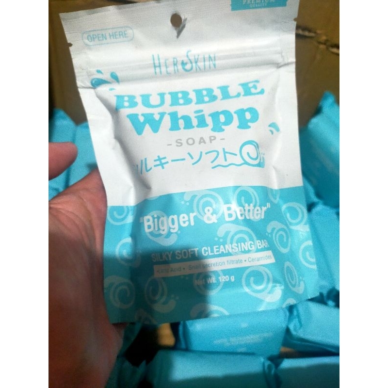 ⭐ HERSKIN BUBBLE WHIPP SOAP w/ mesh net | Shopee Philippines