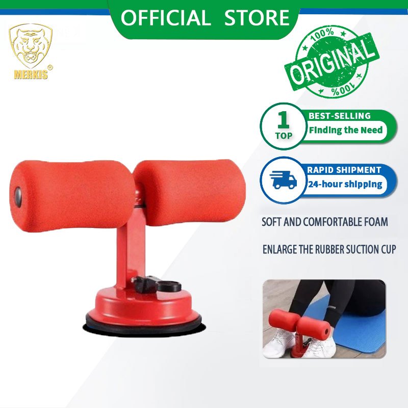 Sit ups Bar Push-ups Assistant Self-Suction Abdominal Core Trainer Curl ...