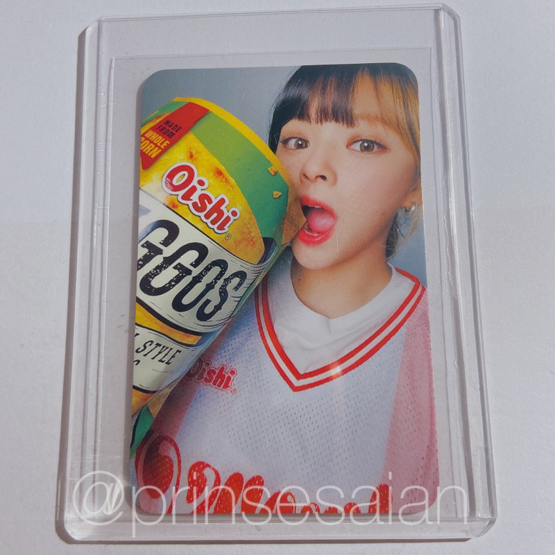 Twice X Oishi Owow Snacktacular Pc Photocards With Toploader Shopee