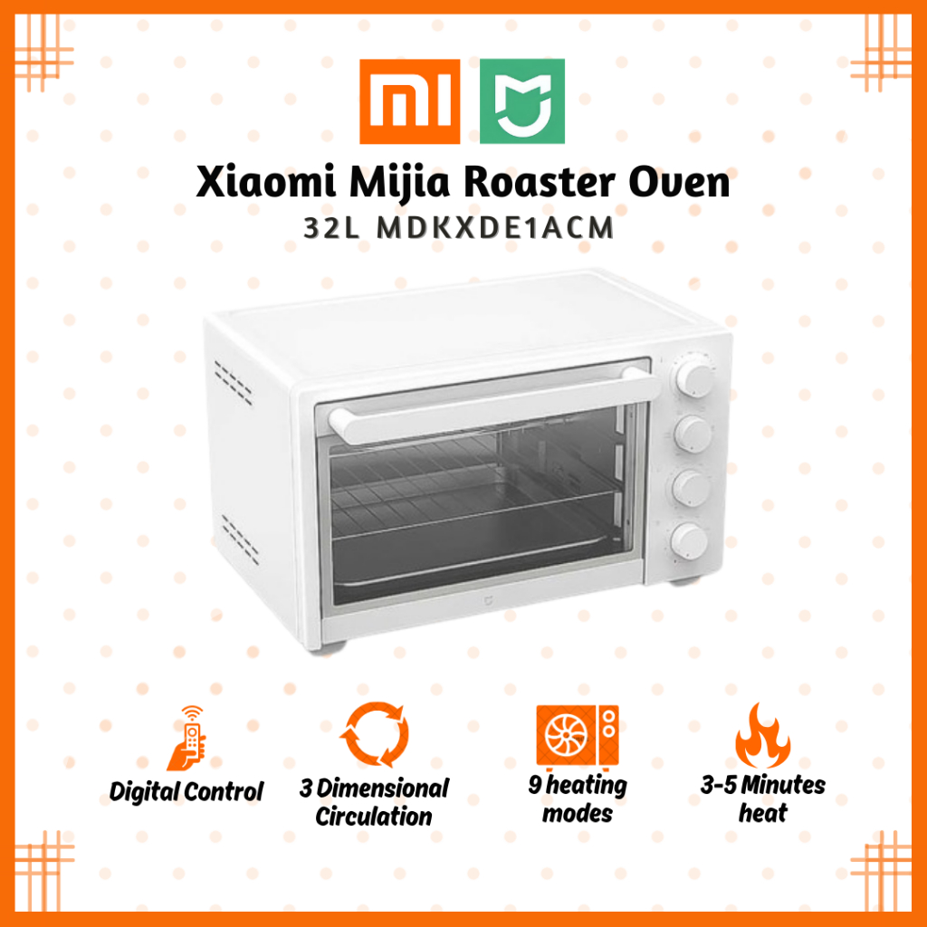Xiaomi Mijia Smart Roaster Oven 32L Capacity 40°C Constant Temperature