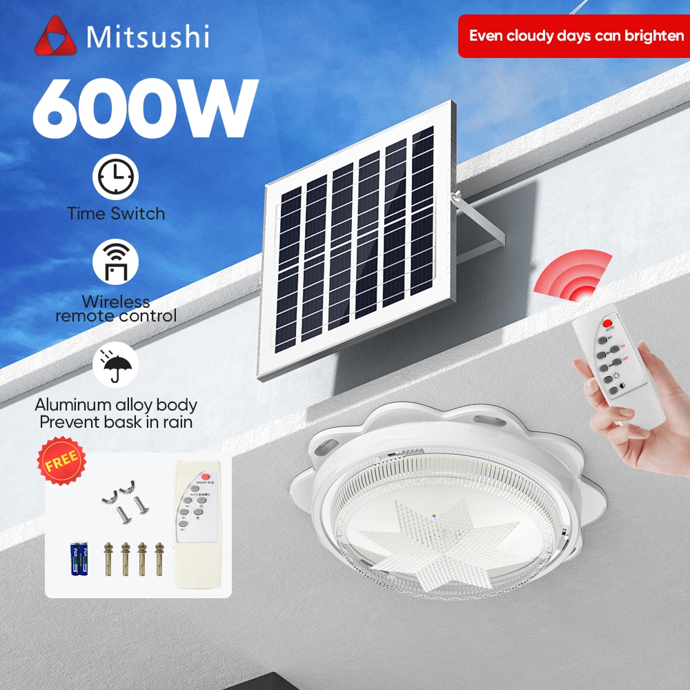Solar Ceiling Light Solar Light LED With Cable Solar Light Indoor ...