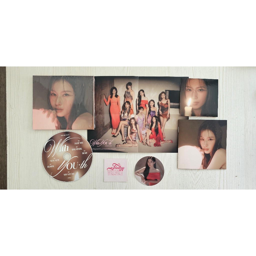 Official Twice With You Th Digipack Version Unsealed Albums No