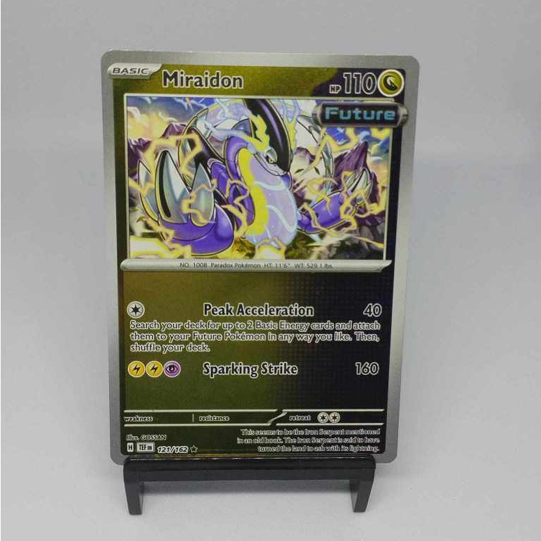 MIRAIDON REVERSE HOLO RARE TEMPORAL FORCES POKEMON TRADING CARDS | Shopee  Philippines