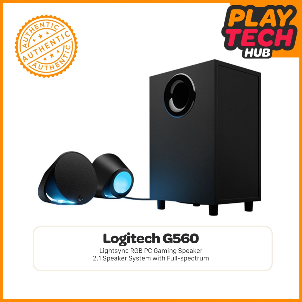 Logitech G560 Lightsync RGB PC Gaming Speaker | Shopee Philippines