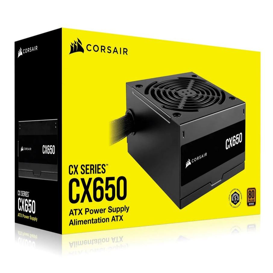 Corsair PowerSupply CV-650watts, CX-650watts, CX-750watts bronze 80 ...