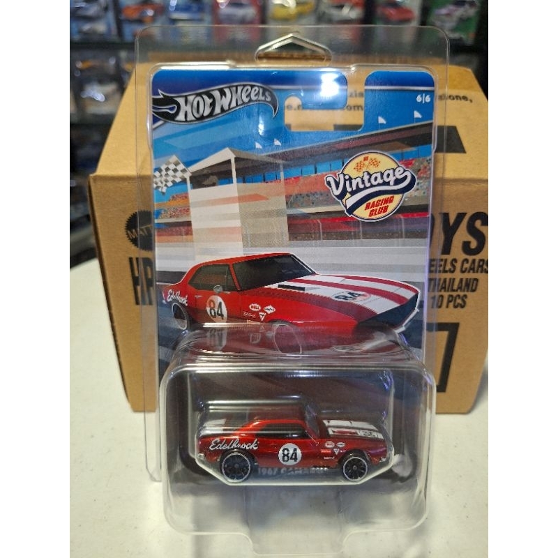 [With Case] CHASE 1967 Camaro, 6/6 Vintage Racing Club 2024 Hot Wheels ...