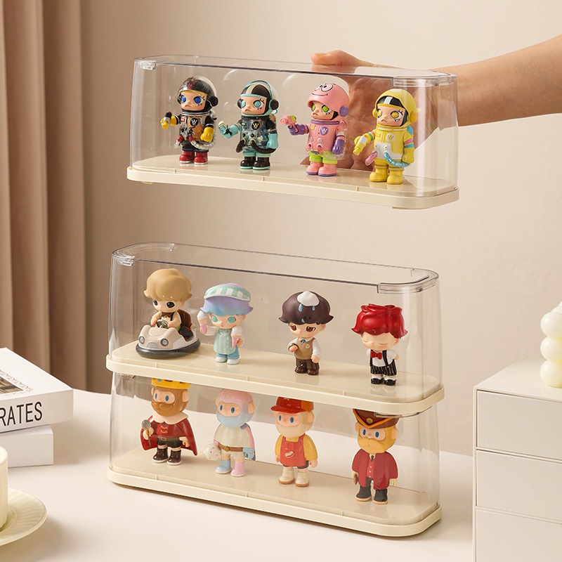 Figure Display Case Storage Box Acrylic Display Case for Toy Doll ...