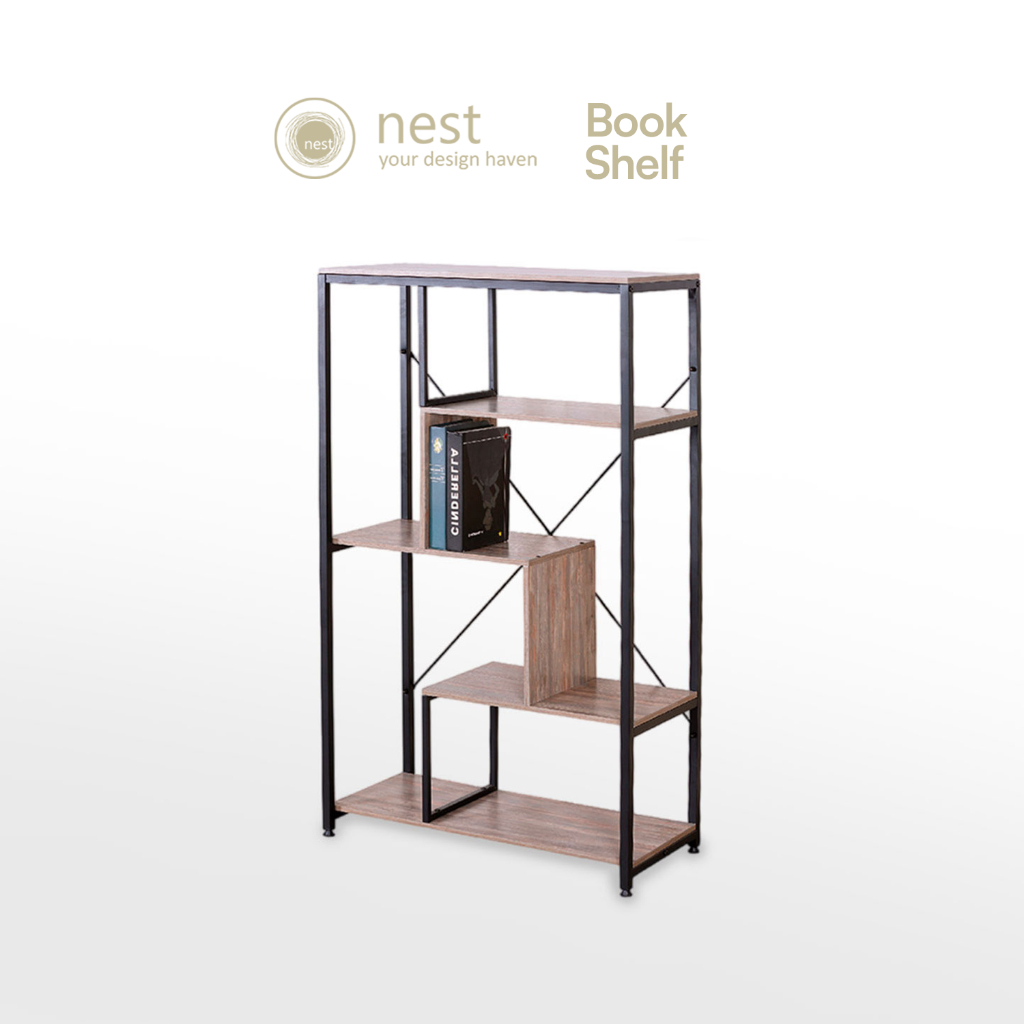 NEST DESIGN LAB Lab Multi- Layer Display Shelve 74x34x130cm | Shopee ...
