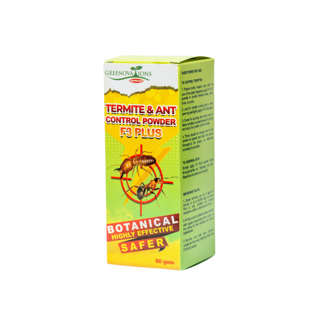 MAPECON GREENOVATIONS F3Plus Termite and Ant Killer Powder 80GRAMS ...