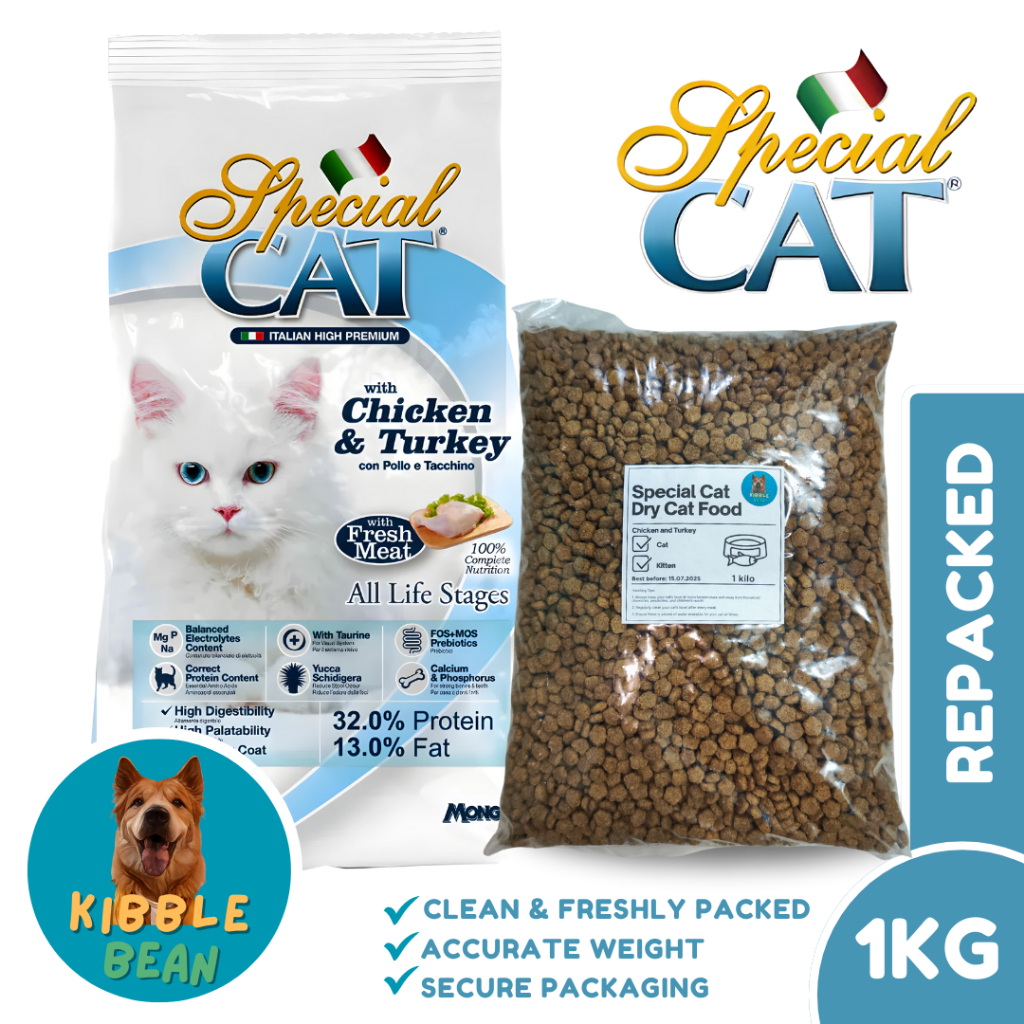 Special Cat All Life Stages Chicken And Turkey Dry Cat Food 1kg Shopee Philippines 8261