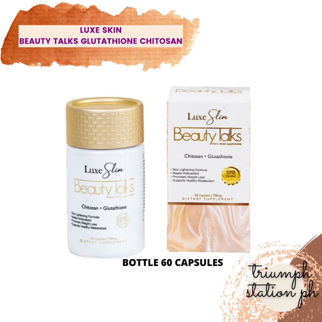 luxe slim beauty talks glutathione review Luxe Beauty Talks Glutathione by Anna Magkawas
