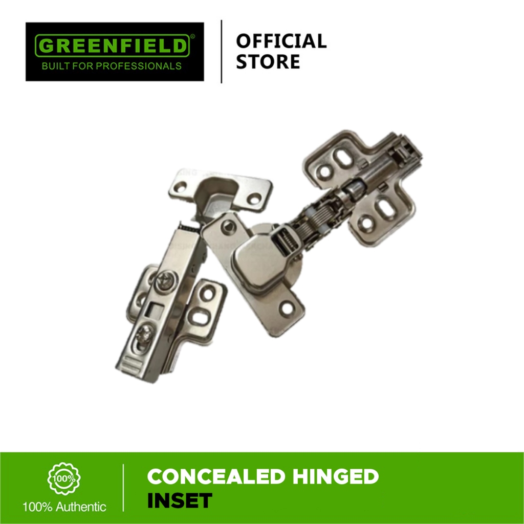 Greenfield Concealed Hinges Inset Door Hardware & Locks Shopee