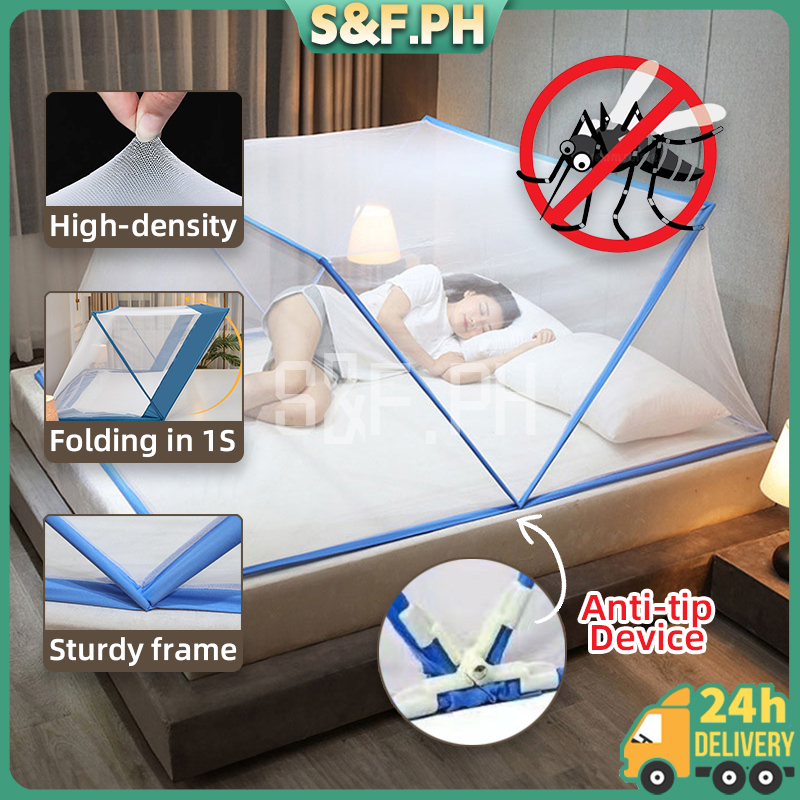 Adult Folding Mosquito Net Portable Folding Mesh Net Tent Free ...