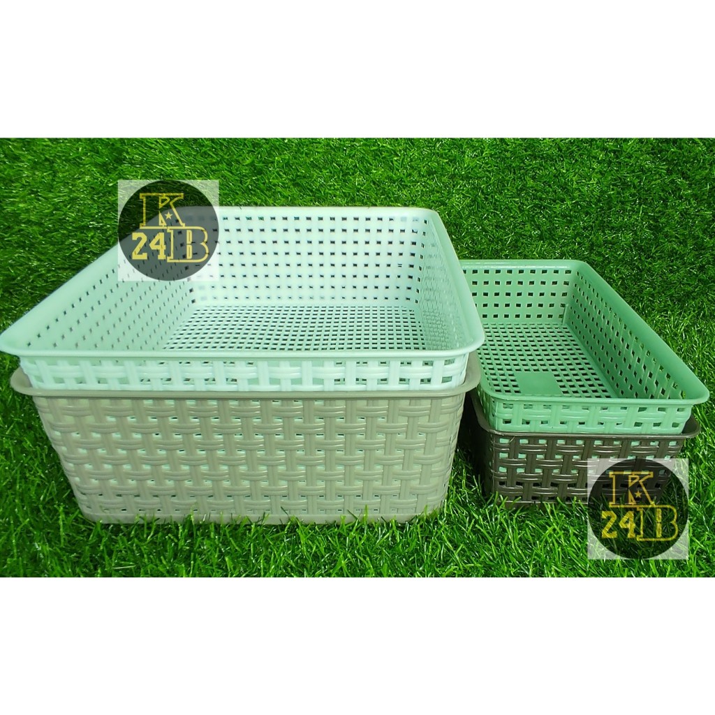 Multipurpose Tray Plastic Basket Mini Tray Organizer 802/801 3J PLASTIC ...