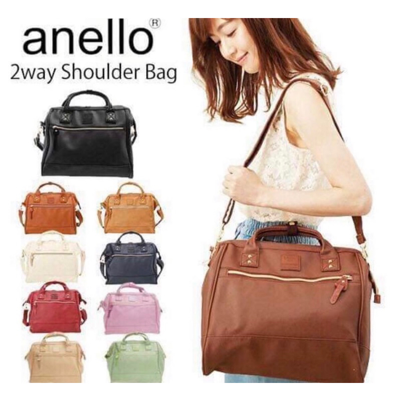 Original 100 Anello Pu leather Sling bag Shopee Philippines