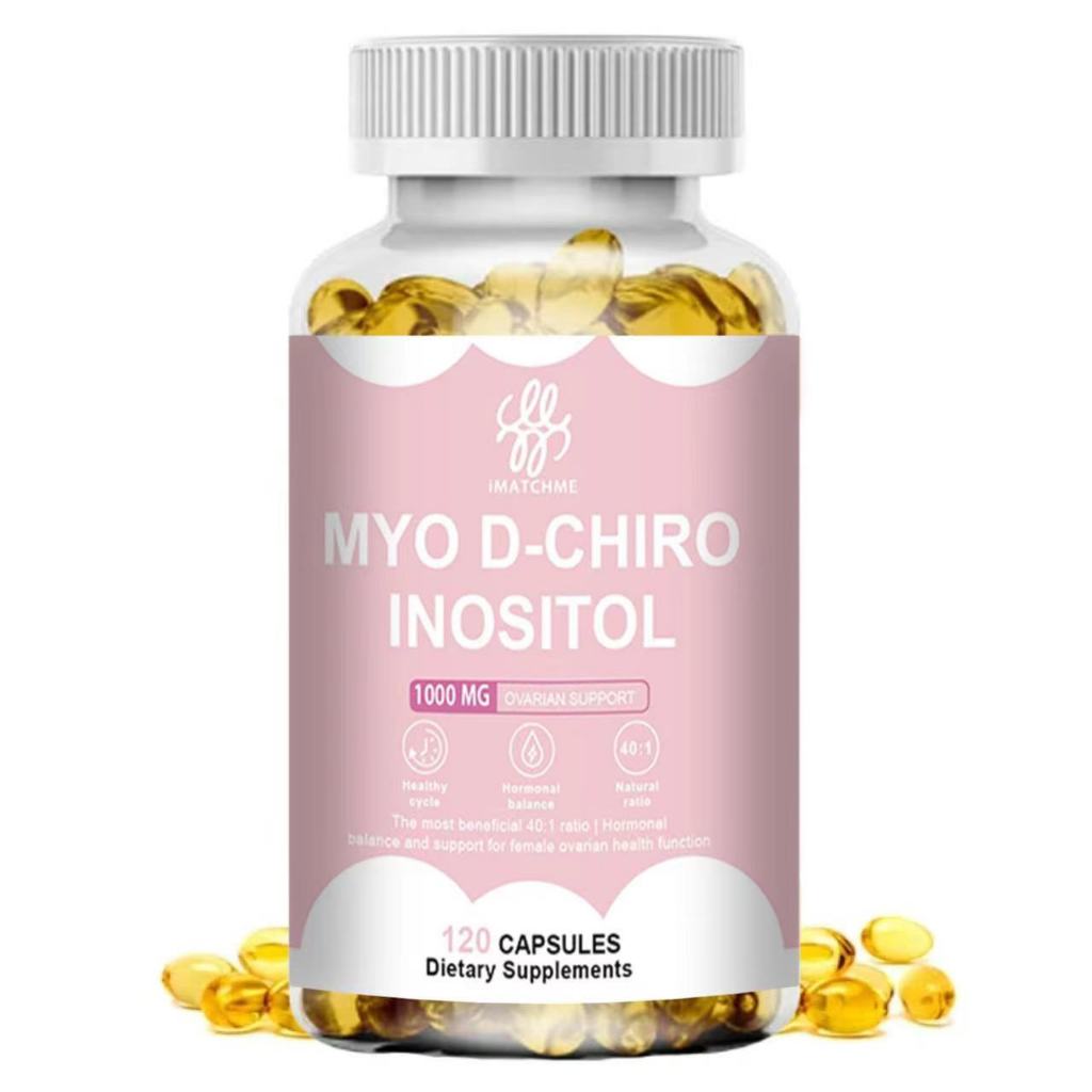 Imatchme Myo Inositolandd Chiro Inositol Capsule With Folate Supports