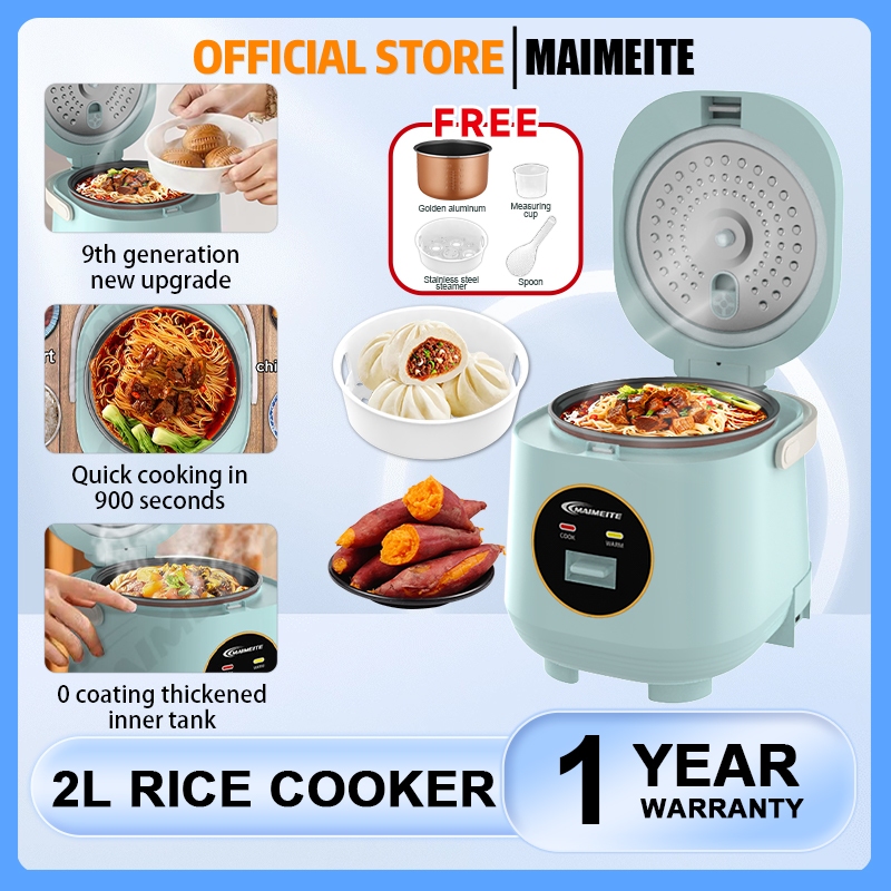 Maimeite 2L Rice Cooker Small Smart Household Multi-Function With ...