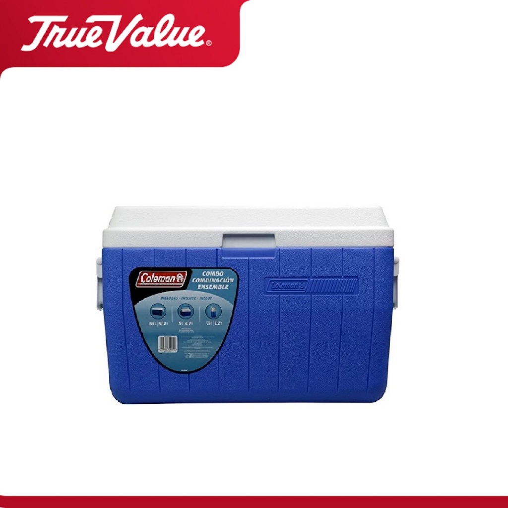 Coleman Cooler 54-Quart 3-Gal Blue | Shopee Philippines