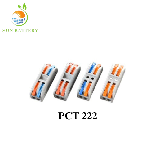 1pc PCT 222 Fast Cable Wire Connector Reusable Terminal Terminal Wire ...