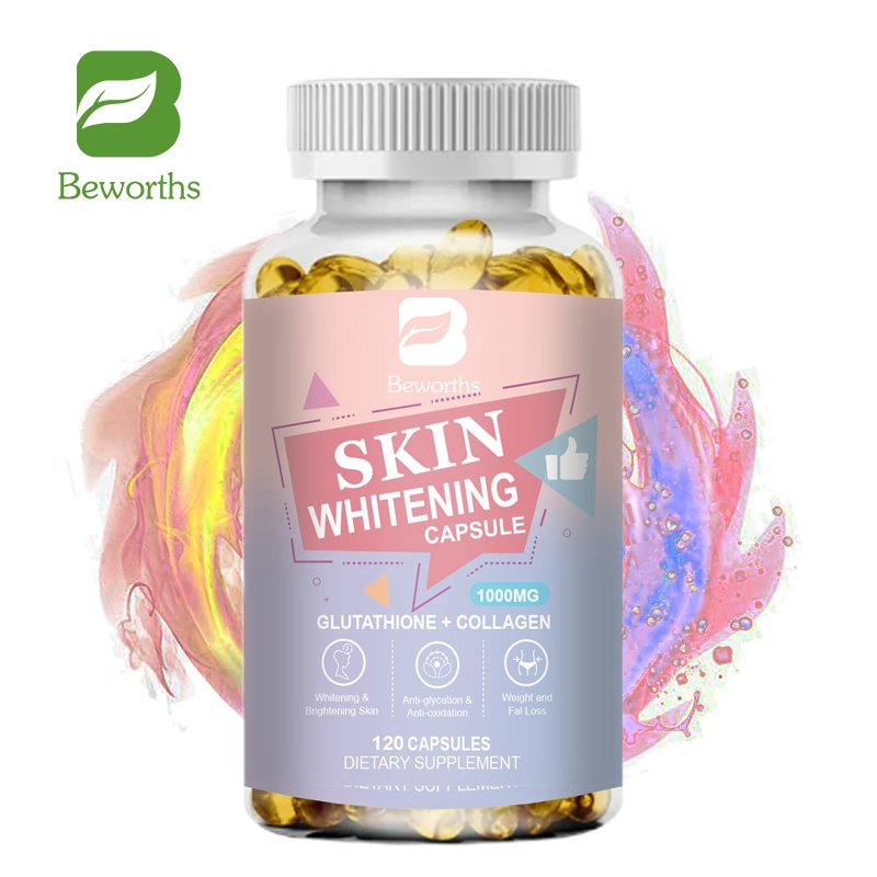 BEWORTHS Glutathione + Collagen Skin Whitening Capsules 1000mg ...