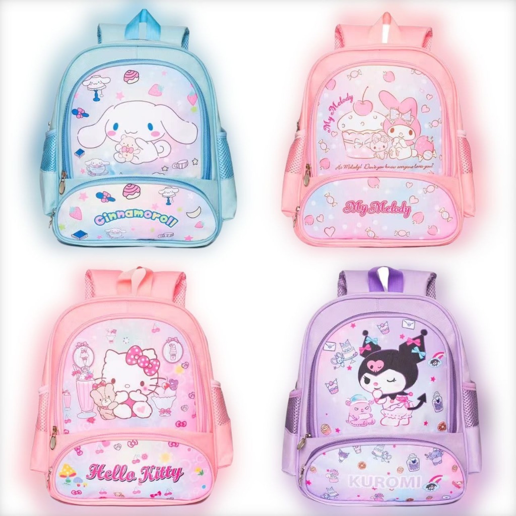 Hello Kitty Backpack for Children Cartoon Melody Cute Girls Mini