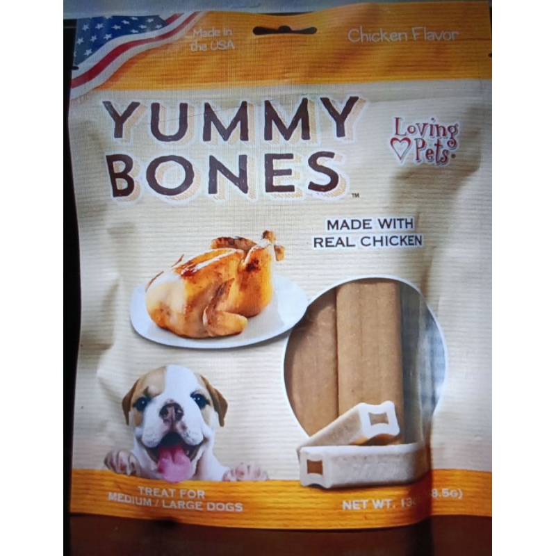 Loving Pet Yummy Bone Chicken Flavor (13 oz Bag) Shopee Philippines