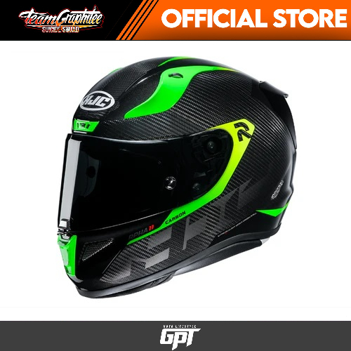 HJC Helmets RPHA 11 Carbon Bleer MC4H | Shopee Philippines