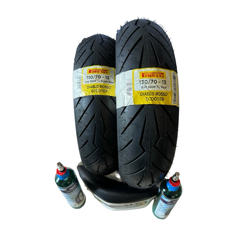 Scooter Reifen Paar CST - 130/70-13 Hinten + 110/90-13 Vorne