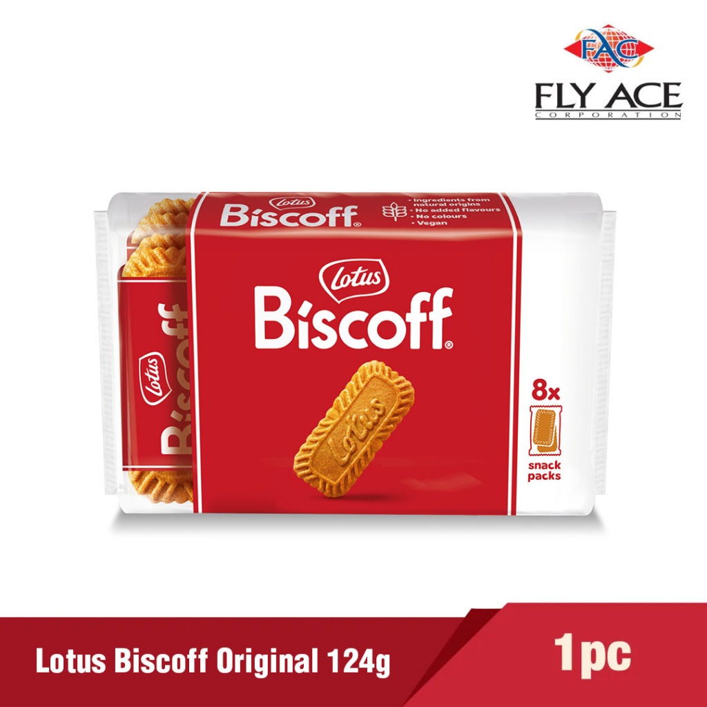 Lotus Biscoff Original Biscuits 124g Shopee Philippines