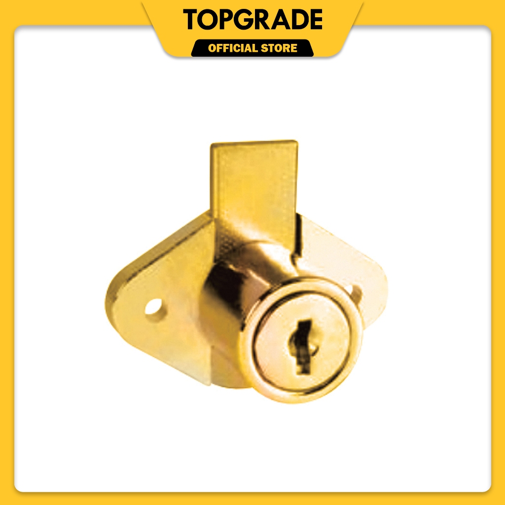 TOPGRADE TADL-2 BP Drawer Lock Brass Plated | Shopee Philippines