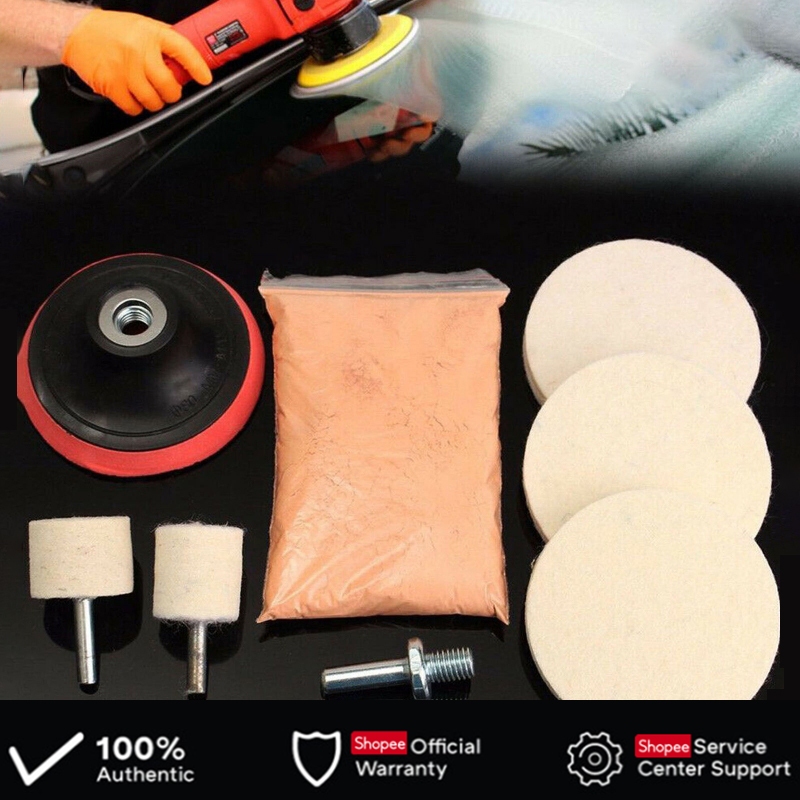 8pcs 70g cerium oxide glass polishing powder kit for Car Windshield