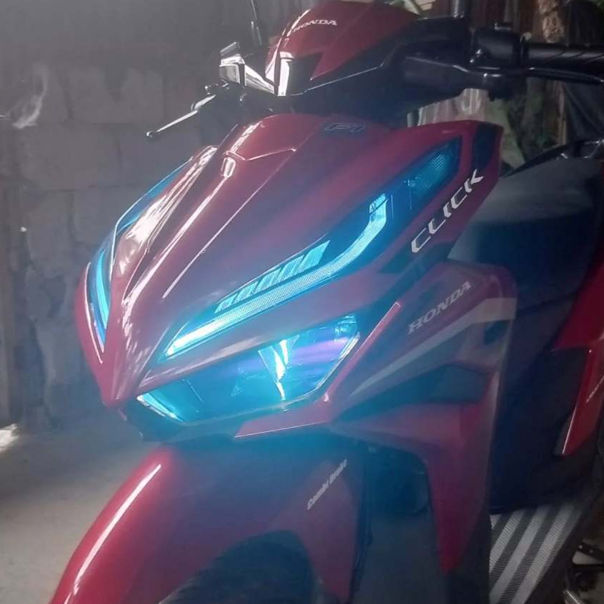 HONDA CLICK V4 V3 V2 / 125i 150i Headlight Tint + Kilay Tint Game ...