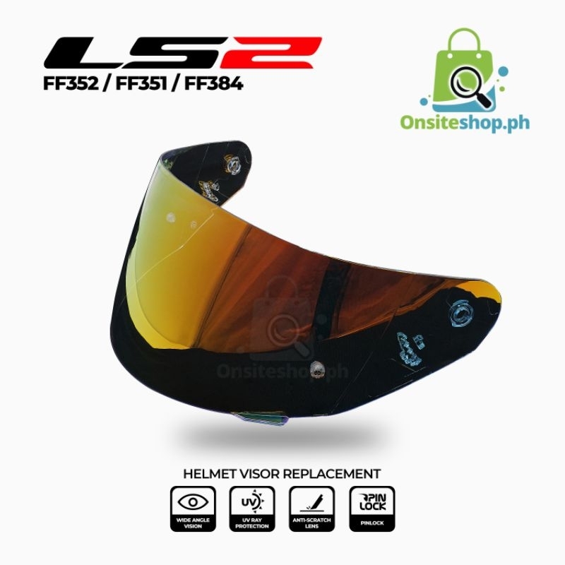 Helmet Visor Replacement for LS2 FF352 FF351 FF802 FF369 FF384 | Shopee ...