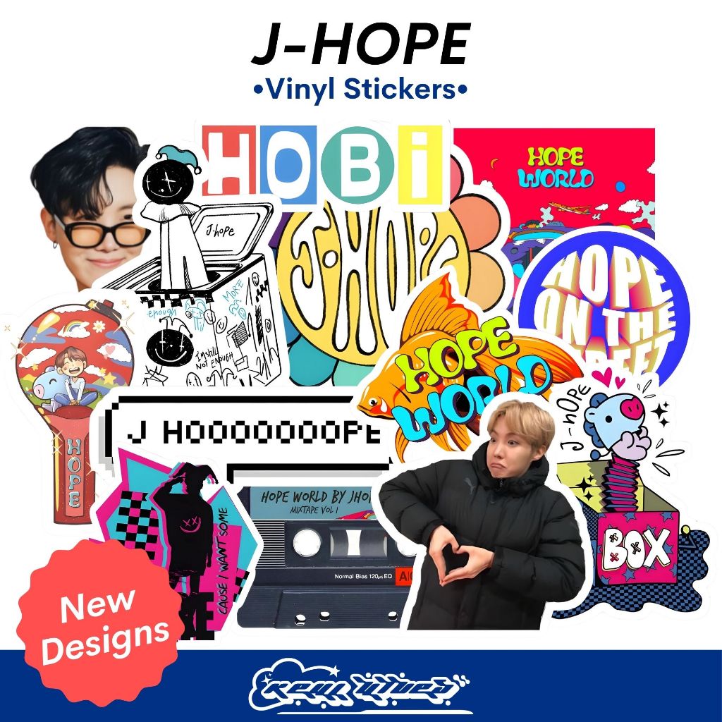 J-HOPE HOBI Jack in the box Sticker KPOP Vinyl Stickers WATERPROOF ...
