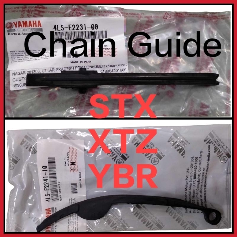 Chain Guide STX | XTZ | YBR YAMAHA GENUINE (1 set) | Shopee Philippines