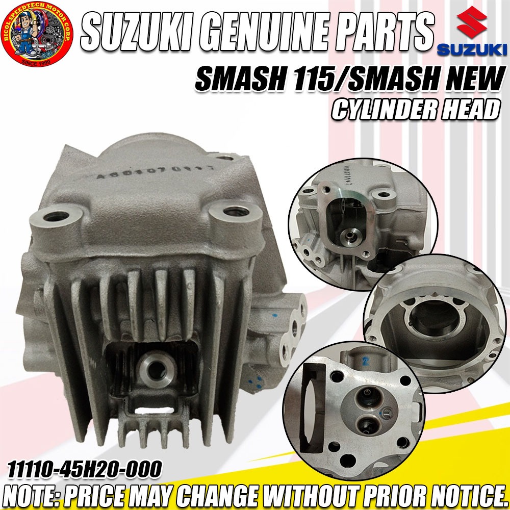 SMASH 115 /SMASH NEW CYLINDER HEAD (SGP) (GENUINE: 11110-45H20-000 ...