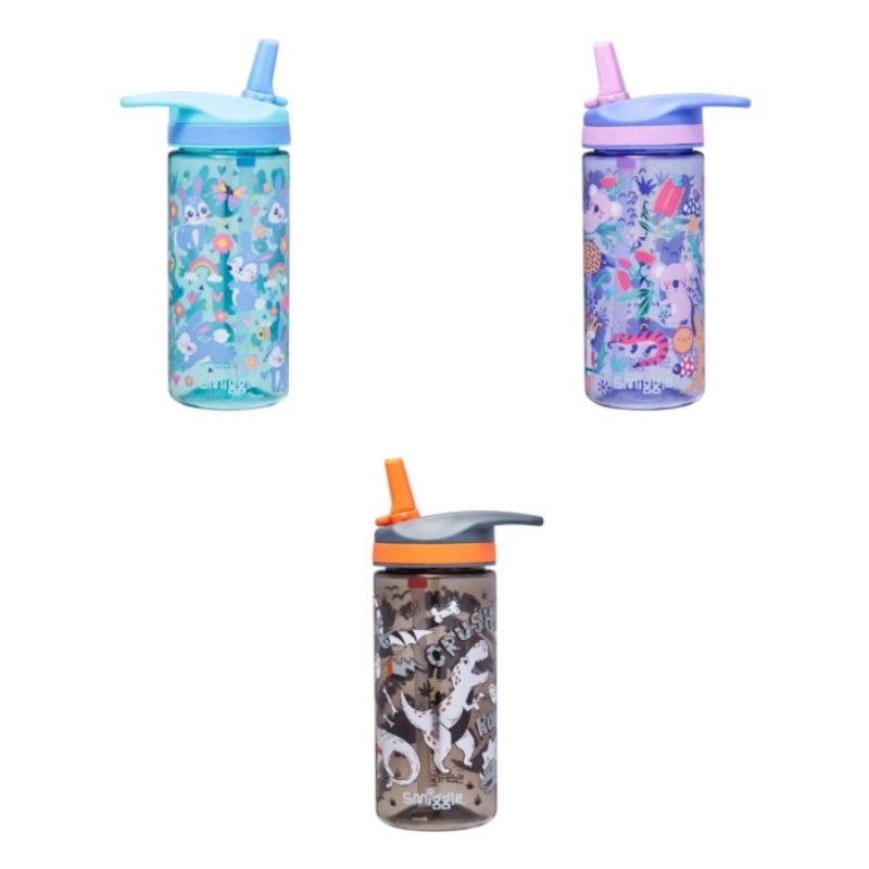 SMIGGLE ANIMALIA JUNIOR DRINK BOTTLE 400mL | Shopee Philippines