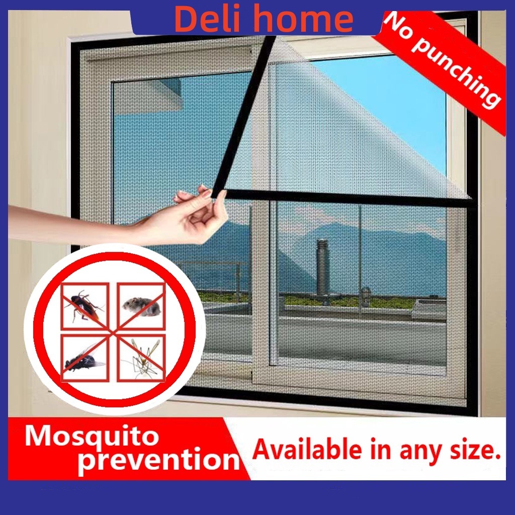 window net anti mosquito Cockroach Screens for door Insect Self ...