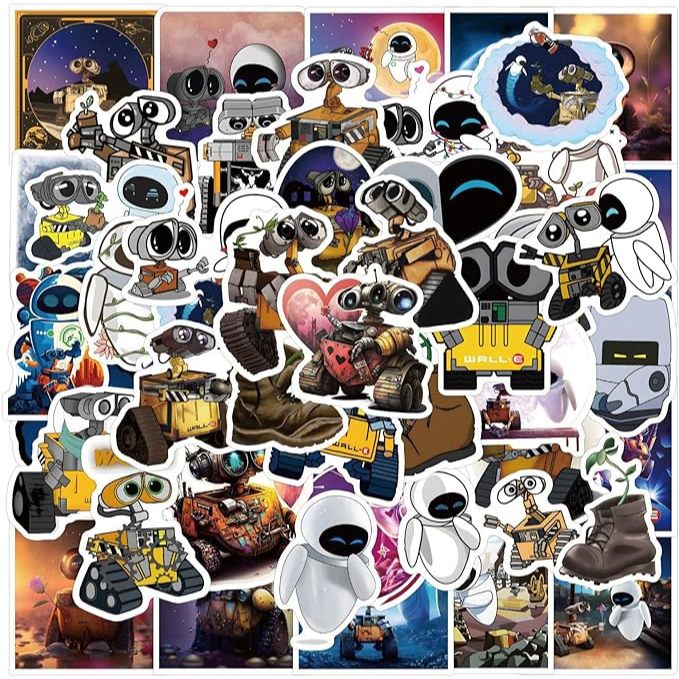 50pcs Wall-E Sticker Pack Waterproof-Scratchproof | Shopee Philippines