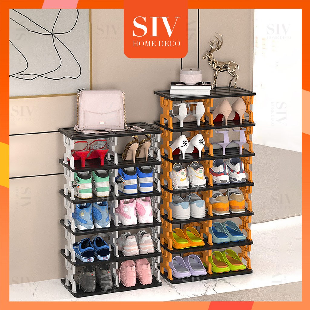 SIV Multi-layer Shoe Rack Shoe Organizer Shelf Space Saver Easy to ...