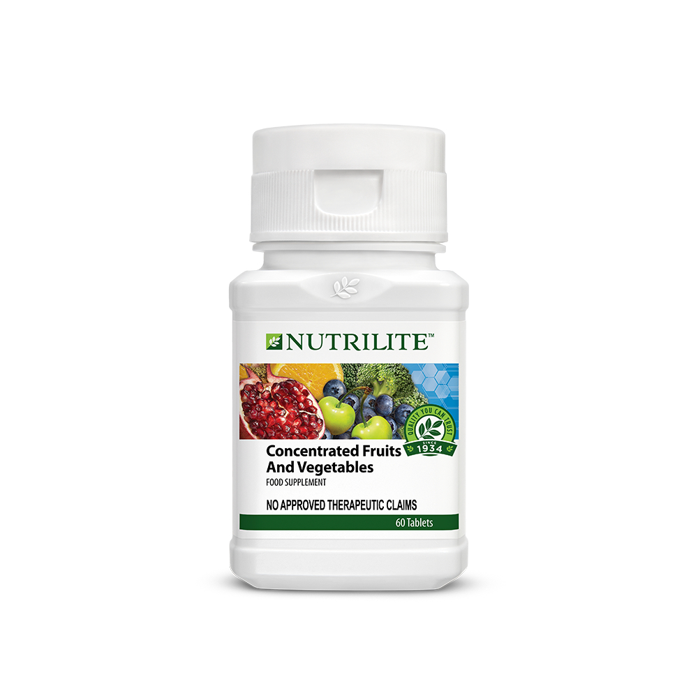 𝗡𝗨𝗧𝗥𝗜𝗟𝗜𝗧𝗘 Concentrated Fruits And Vegetables Tablet 60 tablets