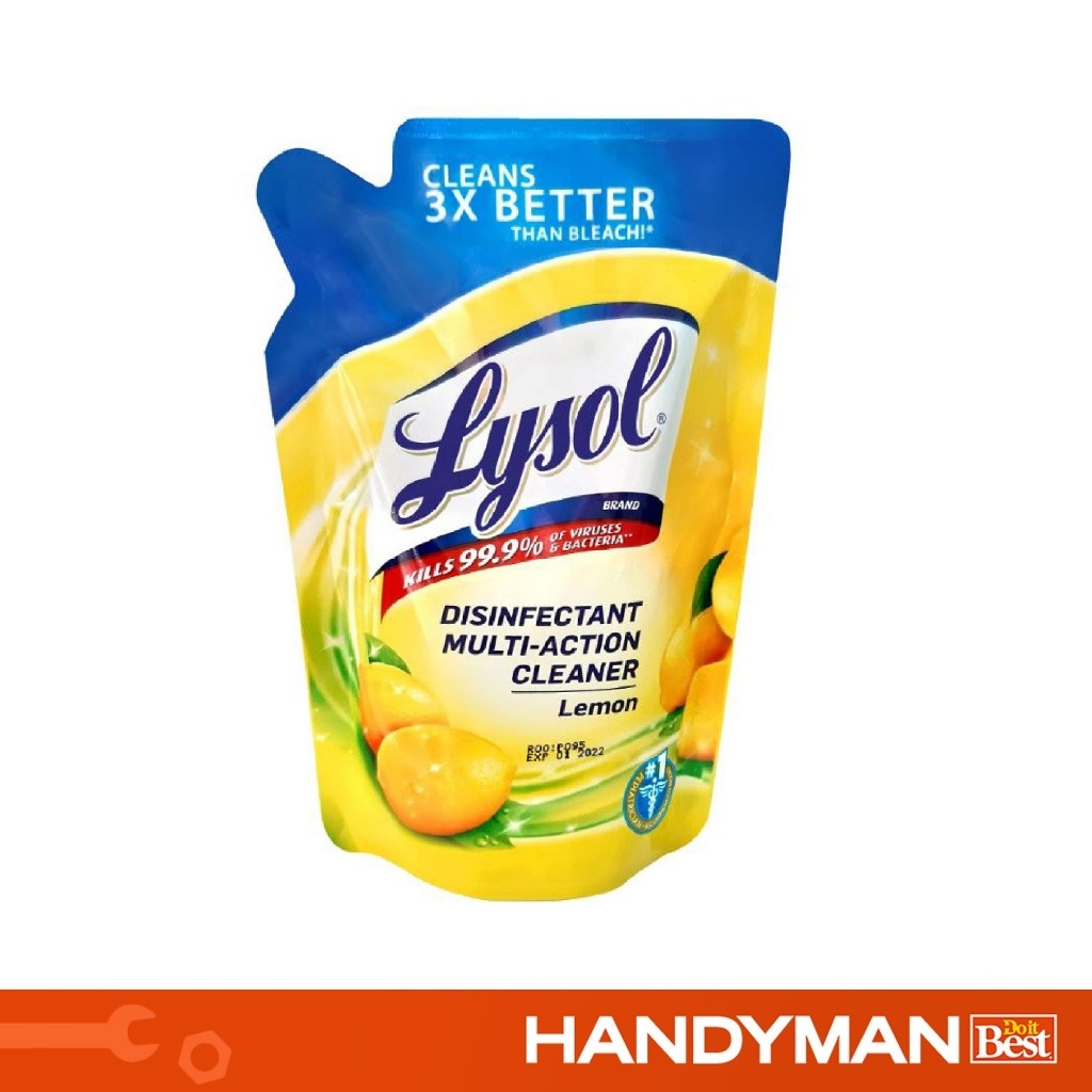 Lysol Multi Action Cleaner Lemon 800ml Shopee Philippines 8354