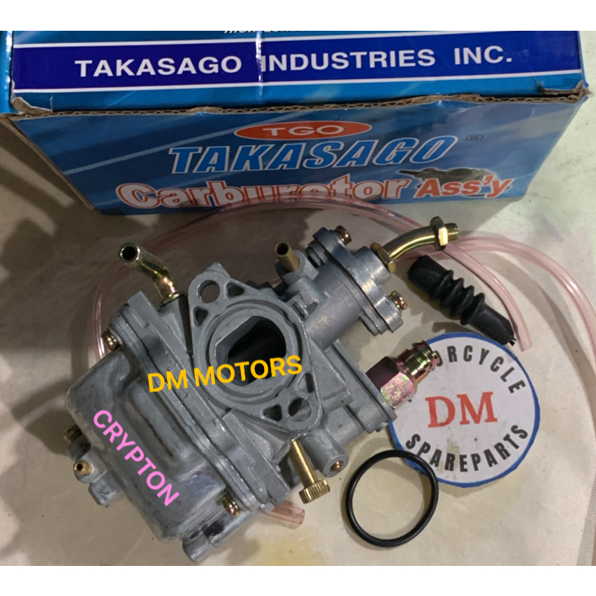 CRYPTON CARBURETOR ASSEMBLY [ TAKASAGO BRAND ] | Shopee Philippines