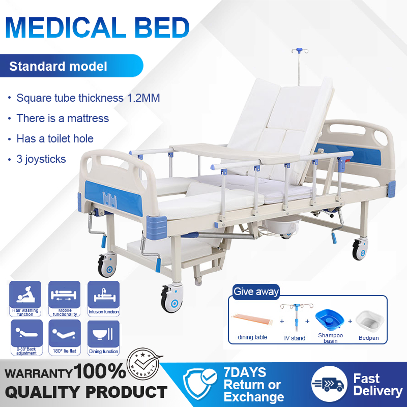Household medical bed multifunctional hospital bed with toilet hole ...