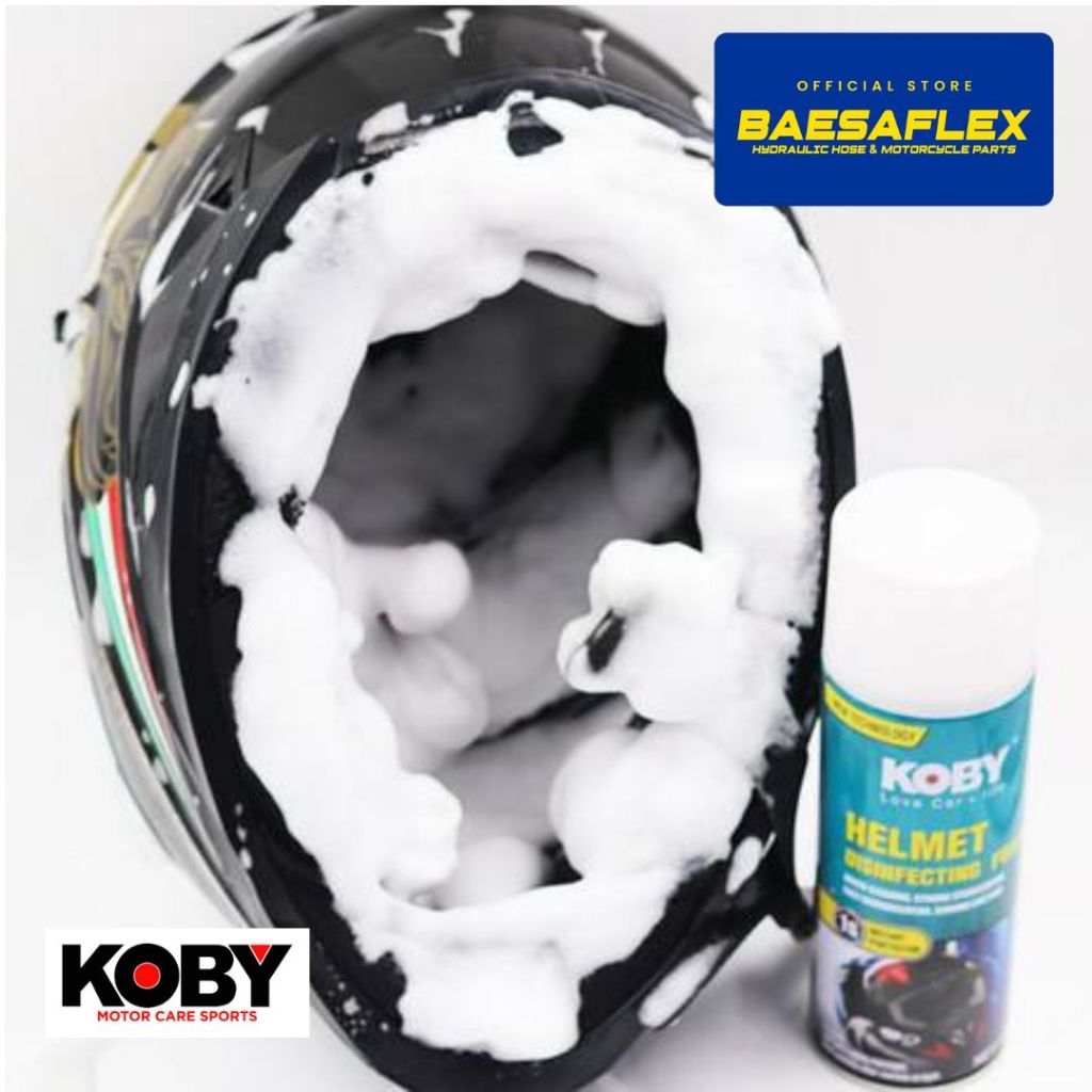 KOBY HELMET DISINFECTANT FOAM 450ML ORIGINAL | Shopee Philippines