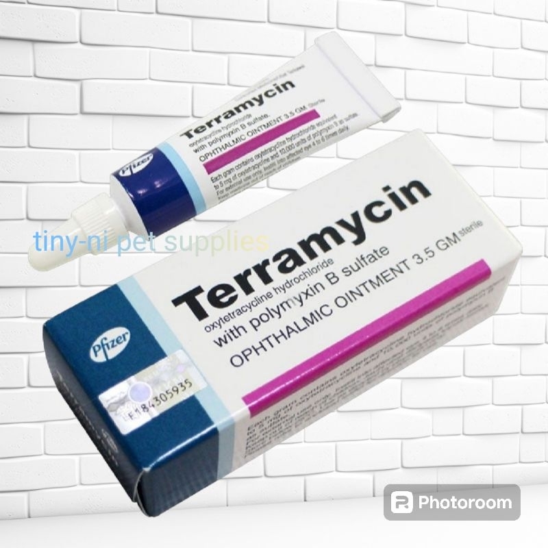 Terramycin Eye Ointment|3.5g Treatment Of Superficial Ocular Infections ...