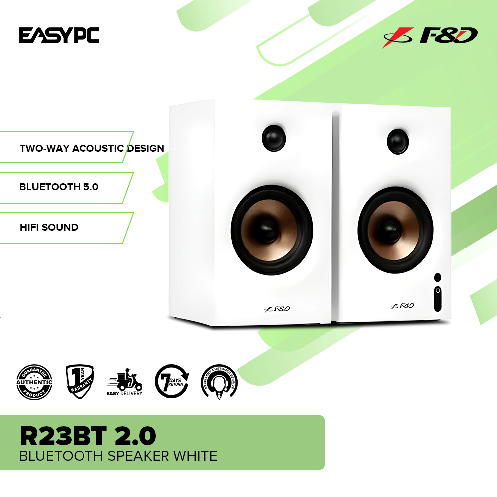 EasyPC | F&D R23B/R60BT 2.1 Multimedia Bluetooth Speaker | Shopee ...